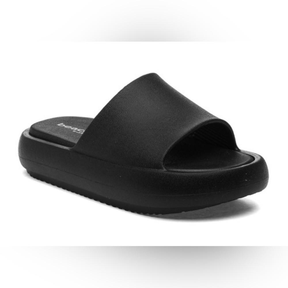 NWOT Beach Slides Squish EVA Pool Sandals by J Slides Black Size EU 39-40 US 8/9 - Picture 2 of 9
